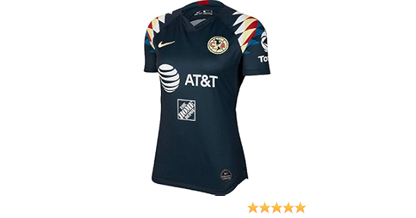 Nike 2019-2020 Club America Away - playera de manga corta para mujer (azul  marino armory) (S) : Amazon.com.mx: Ropa, Zapatos y Accesorios