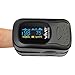Vive Precision Pulse Oximeter Fingertip - Heart Rate & SpO2 Monitor - Blood Oxygen Saturation Levels Sensor Finger Reader - Ox EMT Plethysmograph Digital O2 Tracker - Batteries, Case, Lanyard Included