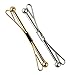 Sunny Home 2pcs Men's Collar Bars Metal Collar Pins Metal Noble Tie Rods Brooch Clips