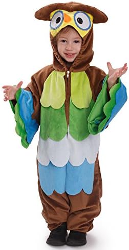 Dress Up America Kids Toddlers Hoo Hoo Owl Pretend Play Costume Outfit For Children