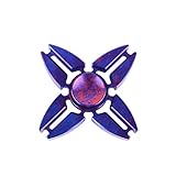 Hot Sale!CYCTECH2017New Cool Four Spinner Fidget Aluminum Finger Stress Hand Desk Toy EDC ADHD Autism