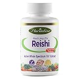 Paradise Herbs Vegetarian Capsules, Reishi Supreme, 60 Count