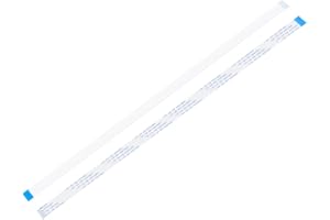 uxcell 5pcs FFC Flexible Flat Cable, 24 Pins 0.5 mm Pitch 400mm FPC FFC Flexible Ribbon Cable for LCD TV Car Audio DVD Player Laptop (B Type)