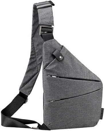 Aeoss Men Women Chest Bag, Travel Business Fino Bag Burglar Proof Shoulder Bag Holster Anti Theft Security Strap Digital Storage