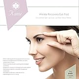 The Kami Pad Anti-Wrinkle Eye Pad - Beauty Mask for Lifting & Hydrating Dry Skin. Antiwrinkle & Antiaging Repair & Prevention for Under & Sides of Eyes. Safe Botox Alternative (1 Pack)