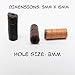 Fun-Weevz 150 PCs Leather Tube Beads for Jewelry Making for Adults, Black Brown Natural Colors, Bead DIY Kit for African Native American and Tribal Designs