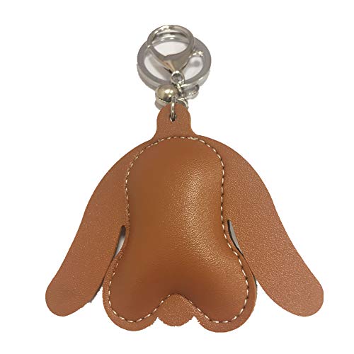 MUAMAX Dog Keychain Charms Pet Key Ring Cute Car Key Chain for Kids Puppy Bag Charm Gifts for Dog Lover Blue