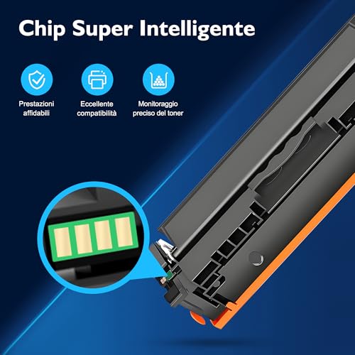Meagiis 219X with Chip 3200/2500 Pages High Yield Toner Compatible for HP 219X 219A Toner for HP Color LaserJet Pro 3202DN 3202DW MFP 3302FDW 3302SDW 3302FDN 3302FDWG 3302SDWG 3302FDNG (4 Pack)
