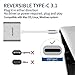 USB C HDMI Adapter,JAVONTEC Multiport Type C Hub with 4K HDMI,USB 3.0 Port and Power Delivery,USB Type C To HDMI Adapter for MacBook Pro,Google Chromebook,HP Spectre,Samsung S8/S8Plus(Grey)