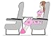SmartTravel Portable Travel Footrest for Airplane