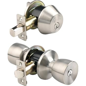 Brinks 2702-119 Bell Style Keyed Alike Door Knob and