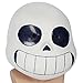 Sans Mask Helmet Costume Props for Adult Halloween Cosplay Latex Blue