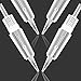 Permanent Needles Makeup Eyebrow Needles Makeup Tattoo Needles 3R/3P Permanent Pen Makeup Needle Cartridge for Eyeliner 10 Pcs/Set(EN51-3R)