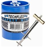 Clamptite Kit - CLT01-4 3/4" Stainless Steel Tool w/Aluminum Bronze T-Bar Nut and 220 ft 1lb. Can of .041 Safety Wire