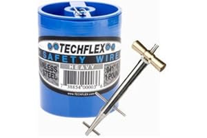 Clamptite Kit - CLT01-4 3/4" Stainless Steel Tool w/Aluminum Bronze T-Bar Nut and 220 ft 1lb. Can of .041 Safety Wire
