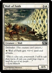 Magic: the Gathering - Wall of Faith - Magic 2010 - Foil