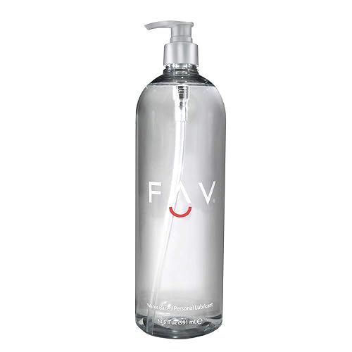 FAV Water Based Luxury Personal Lubricant, Natural Feeling Lube for Women  Men and Couples, Toy Friendly, Condom Safe, 33.5 Fl Oz in Kenya | Whizz  Lubricants