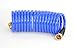 HoseCoil 3/8 inch Self Coiling Garden, RV, Outdoor Water Hose (15.00, Blue) primary