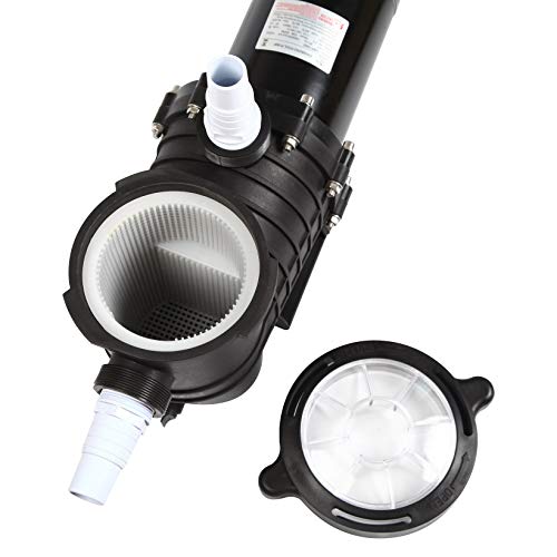 TRUPOW 2HP 110V 110GPM Swimming Pool Pump Strainer Filter Garden InGround Portable Transfer Water Pump