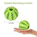 Nunbell Retractable Dog Leash,Heavy Duty 16ft Retracting Pet Leash with Free Bag Dispenser + Bonus Bowl + Dog Collar;Strong & Durable Nylon Tape/Ribbon | Dog IQ Treat Balls | Neon Green