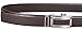 Mio Marino Classic Ratchet Belt - Premium Leather - 1.38 Wide - Adjustable Buckle - Matrix - Chocolate Brown - Adjustable from 28