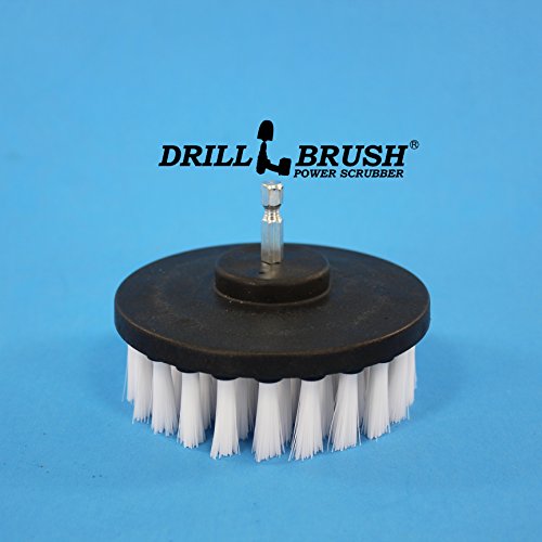 Cleaning Tools Brushes 4 inch Drill Brush Soft Bristle White Quick