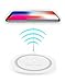Qi Wireless Charger, iPhone X / iPhone 8 / 8 Plus, Qi Certified Fast Wireless Charging with Anti-Slip Rubber Note 8 / Galaxy S8 / S8 Plus, S7 / S7 Edge / Nokia / LG G6 / HTC 8x and Qi-Enabled Devices