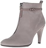 ECCO Women's Women's Shape 75 Sleek Ankle Boot, Warm Grey Nubuck, 37 EU/6-6.5 M US