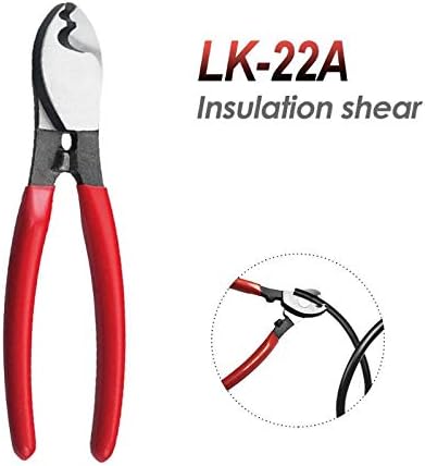 Professional Cable Cutter Crimper Portable Manual Copper Aluminum Cutting Crimping, Manual Cable Cutter - Cable Cutter, Swaging Tool, Cable Ratchet Cutters, Manual Wire Crimper, Copper Wire Stripers