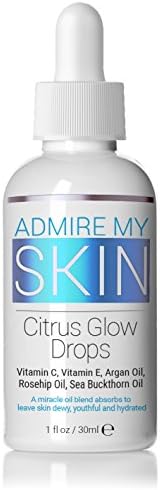 Vitamin C Face Oil - With Vitamin E Oil + Argan Oil + Rosehip Oil - This Beauty Facial Oil Provides Your Skin With A Dewy, Youthful Glow - 100% Natural &amp; 70% Organic