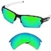 Tintart Performance Lenses Compatible with Oakley Holbrook Asian Fit OO9244 Polarized Etched-Emerald Green