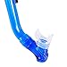 Kids Snorkel Set, Children Anti-Fog Diving Mask Swimming Goggles Semi-Dry Snorkel Equipment Snorkeling Packages Swimming Gear for Youth Boys Girls Age 5-10 (Blue)