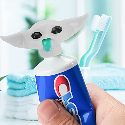 Baby Yoda Toothpaste Topper, Newest 2022 Tooth Pastetooth Dispenser