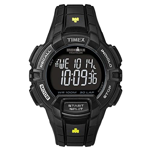 Timex Men's Ironman Triathlon Rugged 30 44mm Resin Strap Watch