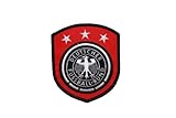 Germany Deutschland DEUTSCHER FUSSBALL - BUND Logo FIFA Soccer World Cup Country Flag Oval SHIELD Embroidered Iron on Patch Crest Badge 3 1/2 X 4 Inch .. New