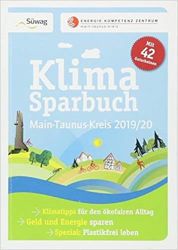 Klimasparbuch Main Taunus Kreis 2019 2020 Klima Schutzen Geld