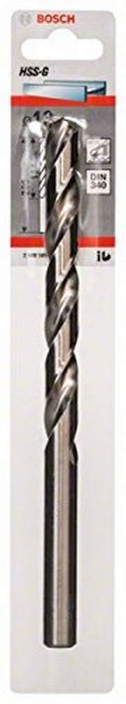 Bosch Professional 1x HSS-G Metal Drill Bit (for metal, Ø 13 mm, Robust Line, Accessory Drill Driver)