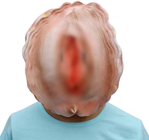 Originality Funny Halloween Cosplay Costume Masquerade Party Latex Conch Shell Head Mask