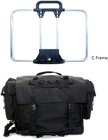 Rucksack Bag and Frame Set for Brompton (Black + C Frame)