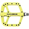 ROCKBROS Fietspedalen Nylon Composiet Platte Pedalen 9/16 Mountainbike Pedalen 3 Lagers Antislip Waterdicht Anti-stof
