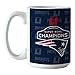 Boelter Brands NFL New England Patriots Super Bowl LI Champions Sublimated Coffee Mug, 15-Ounce