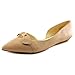 Nine West Women's Slancha Leather Ballet Flat