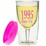 21st Birthday Wine Tumbler - Shatter Proof Insulated Glass