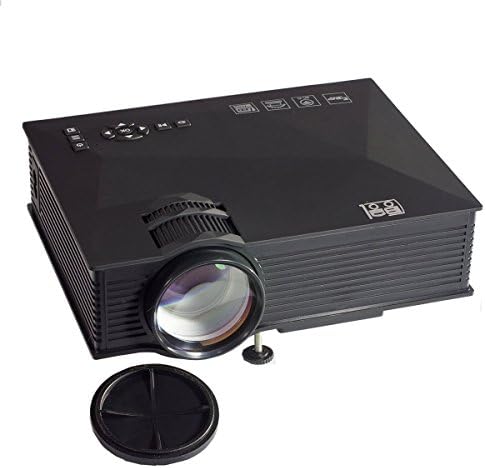 B2COOL Pro Wireless Home Cinema Multimedia Projector Mini Portable WiFi 1200 Lumens LCD LED Projection Support Miracast Airplay DLNA with iphone/Android Smartphone and HD 1080P /IP/IR/USB/SD/HDMI/VGA