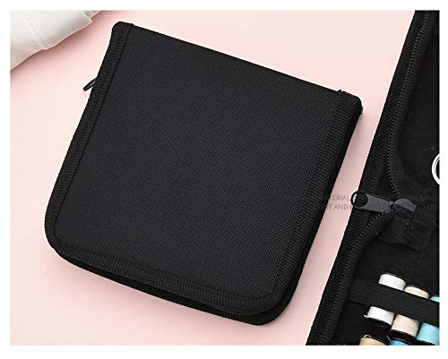 Sewing Kit, CESHUMD 24 Premium Sewing Supplies Organizer Filled with Scissors, Thimble, Sewing Needles and Thread for Adults and Kids, Beginner, Emergency, DIY Sewing Accessories, Giftable (Small)