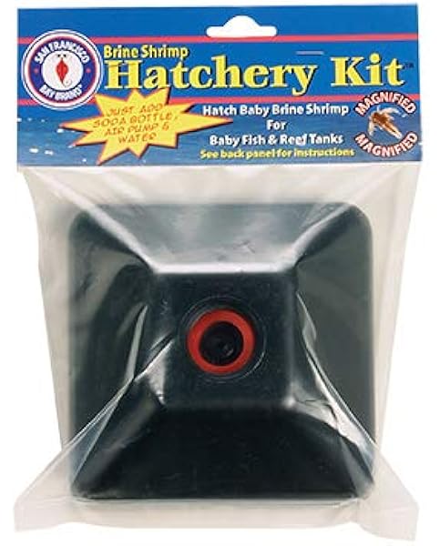 Amazon Com San Francisco Bay Brand Brine Shrimp Hatchery Kit Pet Supplies Amazon Com San Francisco Bay Brand Brine Shrimp Hatchery Kit Pet Supplies