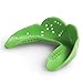 SISU Mouth Guards Junior 1.6mm Custom Fit Sports Mouthguard for Kids, NextGen, Spring Green