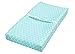 Leakproof Changing Pad Covers, 2 Pack Mint & Elephant Fitted Cotton Table Sheets