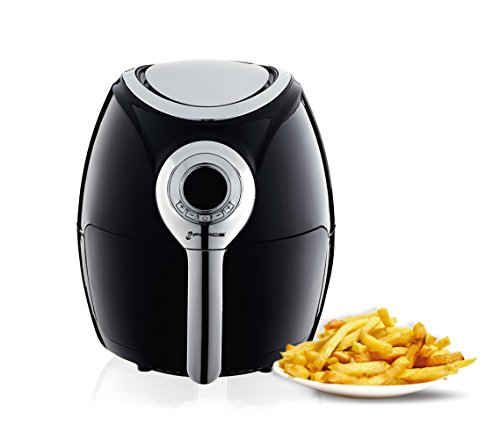 Click Here to See More Images GForce Digital Air Fryer with 2.6 Liter Capacity Of Healthy Oil Free Cooking with Built in Temperature Control and Timer
