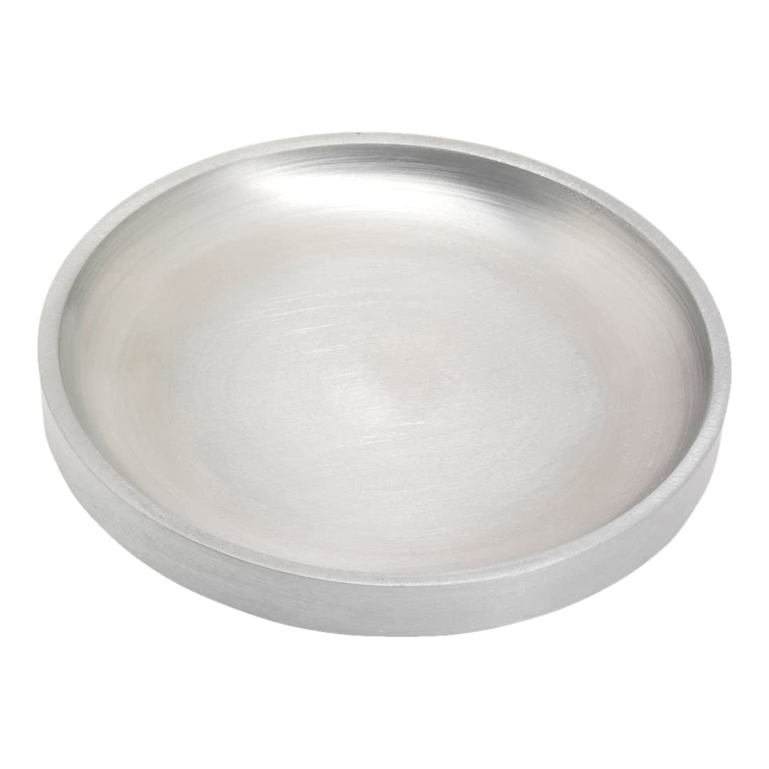 NKlaus candle plate aluminium round Ø 10cm candle holder coaster matt table decoration 10447